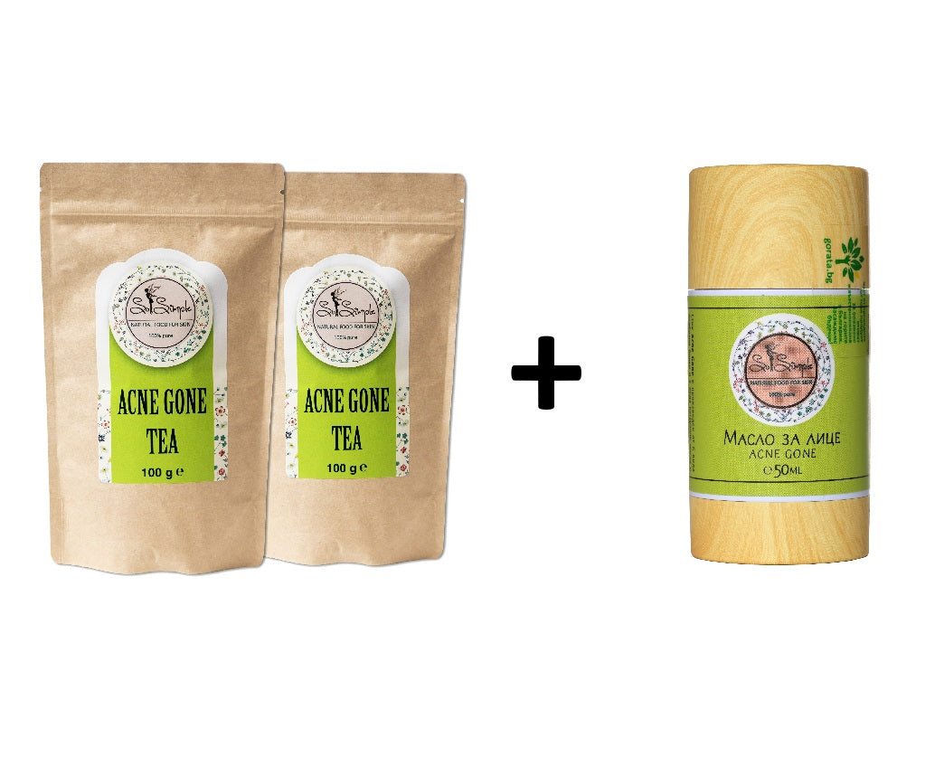 2 x чай Acne Gone + МЕХЛЕМ