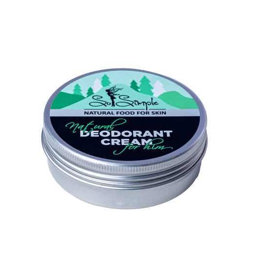 Натурален DEO крем за него