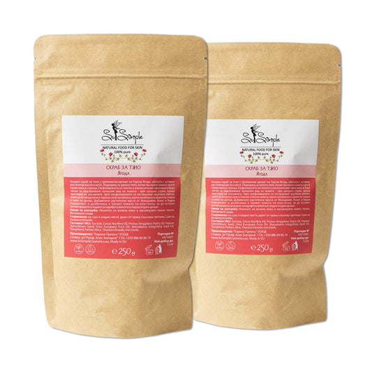 скраб Ягода + скраб Ягода